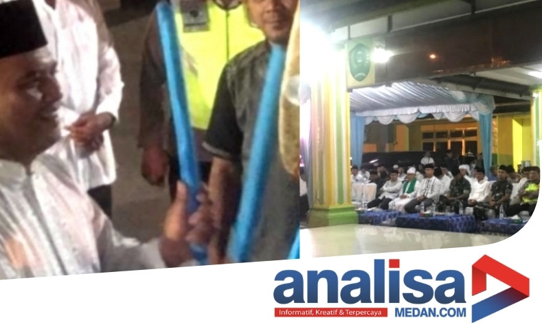 Pj Walikota Letnan Bersama Warga Gelar Takbiran di Halaman Balai Kota