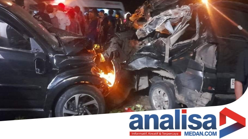 Tabrakan Beruntun di Tapsel, 2 Tewas, 9 Luka-Luka. Berikut Nama-Nama Korban