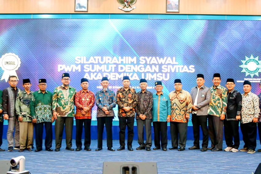 Silaturahim Syawal PWM Sumut dan UMSU, PP Muhammadiyah: Jaga Kekompakan Sukseskan Muktamar