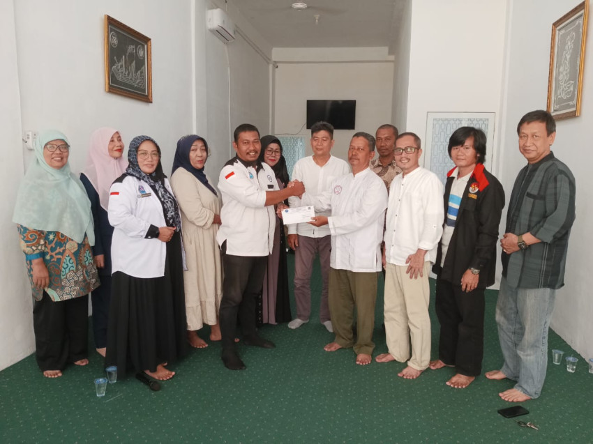 LAN Kota Medan Serahkan Susunan Kepengurusan Kepada LAN Sumut