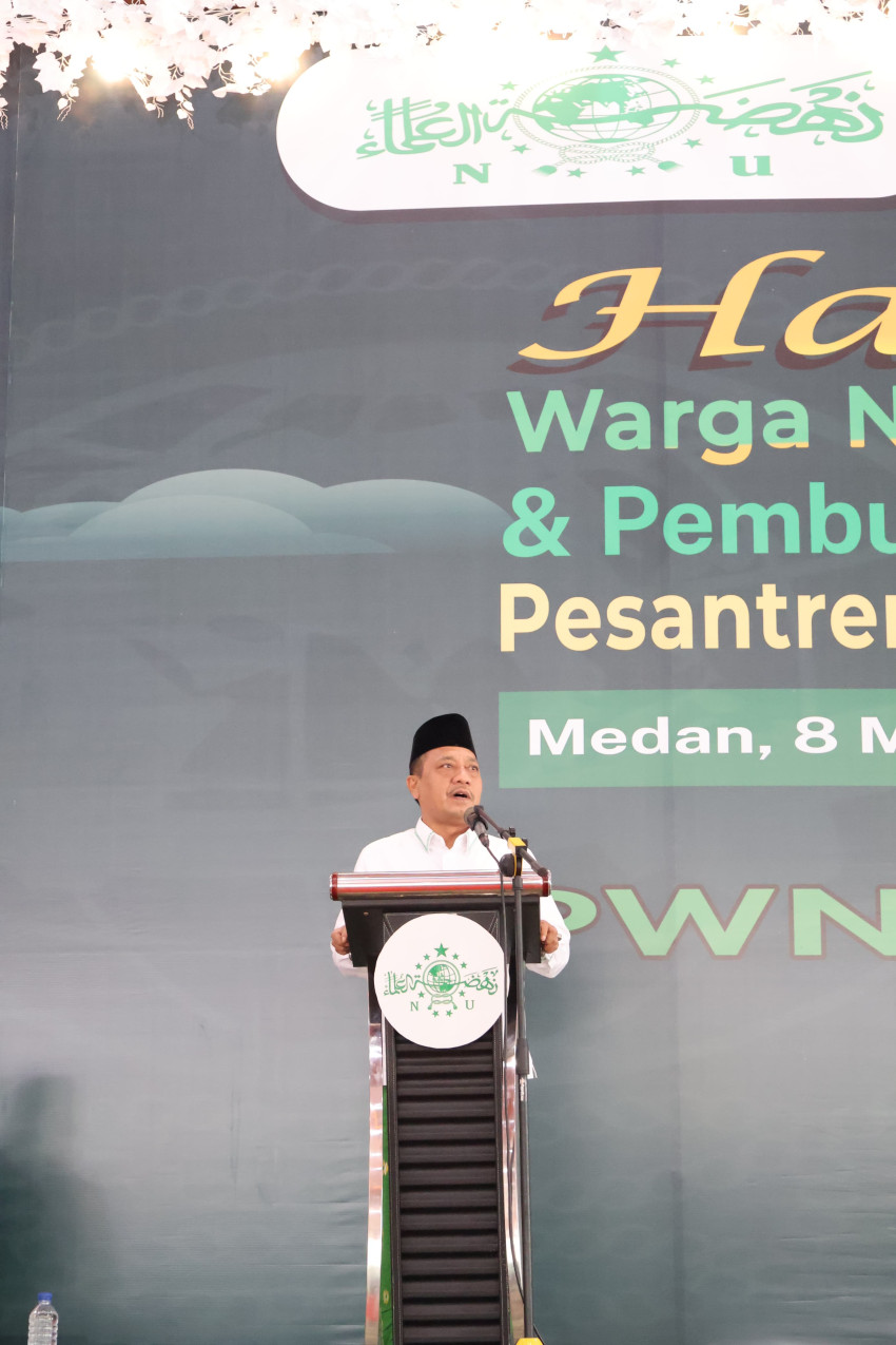Ketua PWNU Sumut Harapkan PMKNU Cetak Kader Militan dan Solutif