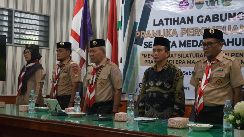 UIN Sumut Tuan Rumah, Latgab Pramuka Perti Sukses