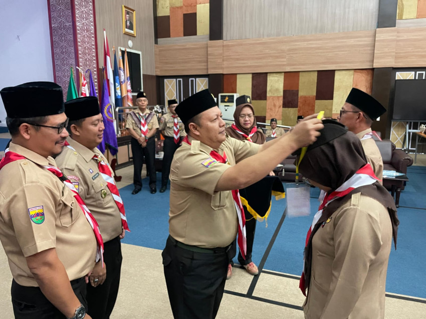 Kwarcab Kota Medan Selesaikan Kursus Orientasi Kepramukaan