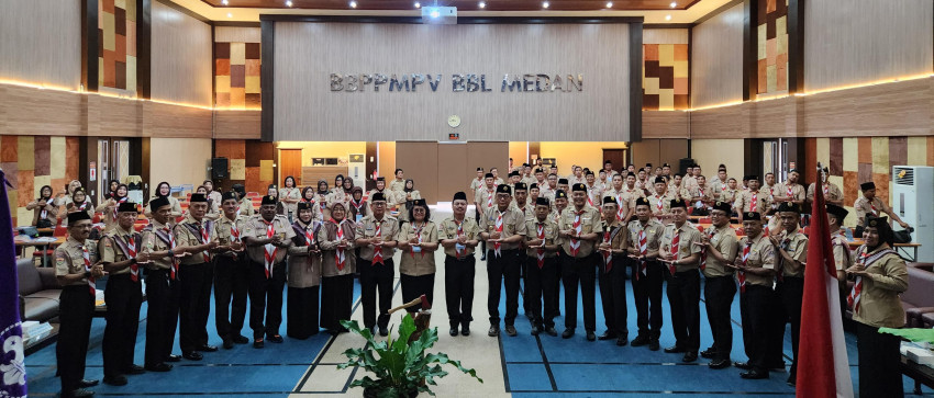 Kwarcab Pramuka Kota Medan Gelar Gelang Ajar dan Orientasi bagi Kepala SMA/SMK