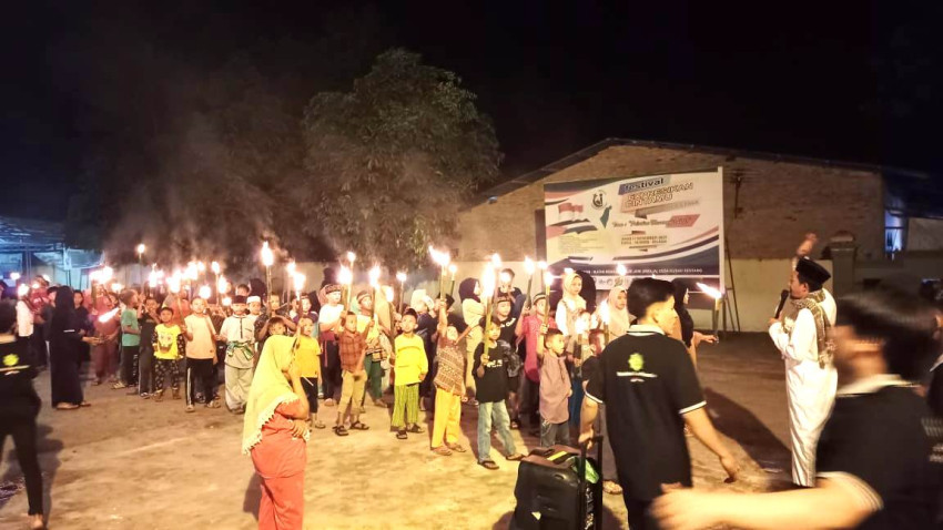 IRMAJA Kubahsentang Pawai Obor dan Takbir Keliling Kampung