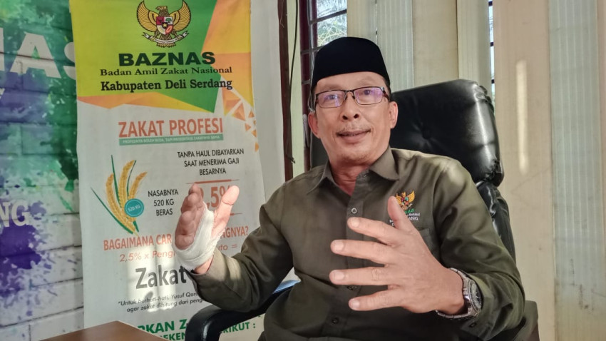 Baznas Deliserdang Ajak Umat Islam Donasi Untuk Palestina