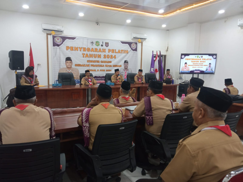Tingkatkan Kualitas SDM, Kwarcab Pramuka Kota Medan Laksanakan Penyegaran Pelatih