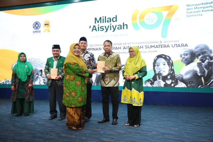 Milad 107  Aisyiyah Sumut di UMSU  Meriah