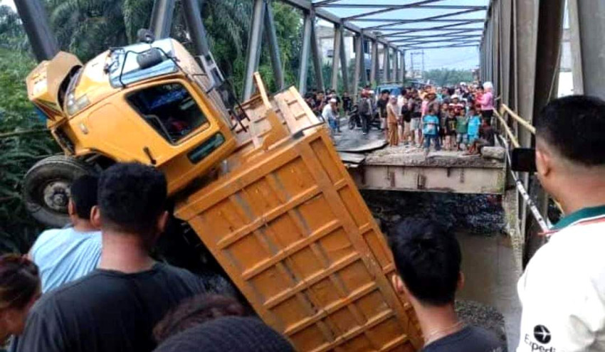 Akhirnya, Jembatan Sei Air Tenang &lsquo;Makan&rsquo; Korban