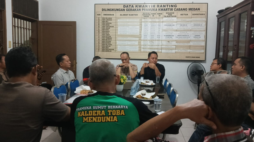 Kwarcab Pramuka Kota Medan Akan Gelar Pelatihan Jurnalistik