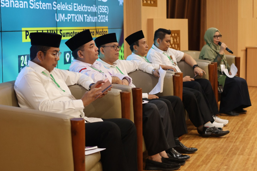 4.544 Orang Ikuti Seleksi Penerimaan Mahasiswa UIN Sumut Melalui Sistem Elektronik