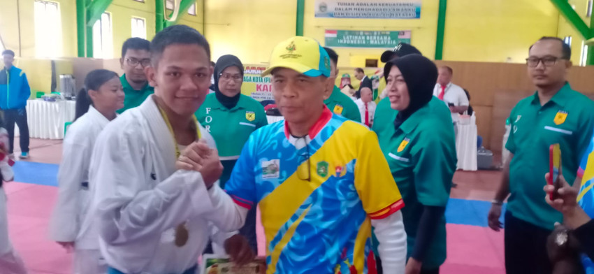 Tak Mendominasi, Medan Amplas Juara Umum Karate Porkot dengan 2 Emas