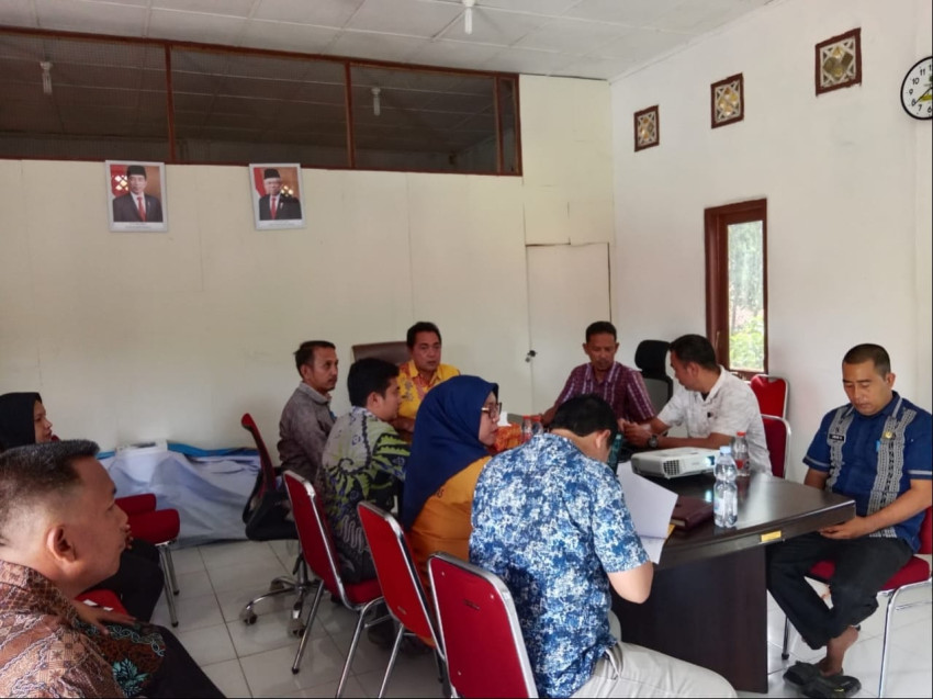 Kaban Bapenda Palas Mapping PBB Gunakan Drone di Wilayah Kecamatan Barumun