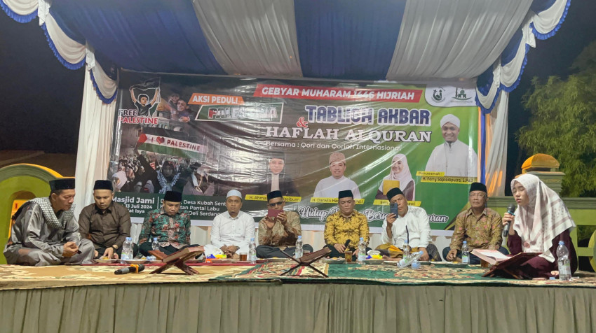 Pertama Kali, Tiga Qori Internasional Meriahkan Haflah Alquran di Pesisir Pantailabu