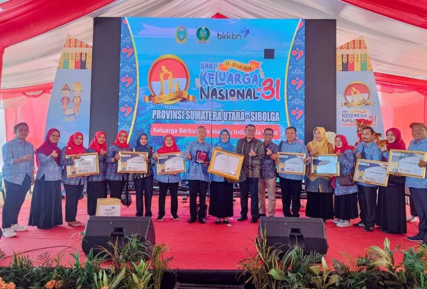 Pemkab Palas Sabet 8 Penghargaan di HKN ke 31 Provinsi Sumut