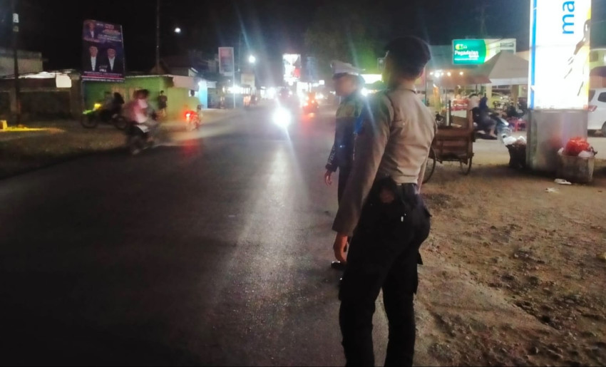 Antisipasi Gangguan Kamtibmas, Polres Palas Patroli Dialogis