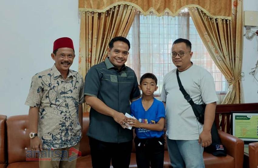 Camat Pantailabu Dukung Fathir Azmi Berlaga di Liga Top Skor Indonesia 2024