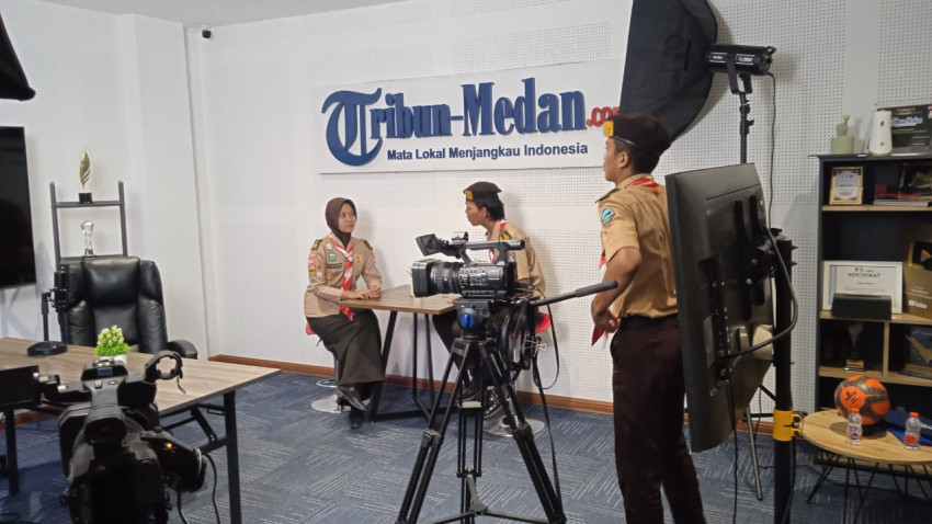 Pelatihan Jurnalistik Kwarcab Pramuka Kota Medan Seru, Peserta Antusias