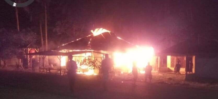 Satu Rumah di Palas Hangus Terbakar, Pemiliknya Meninggal Dunia