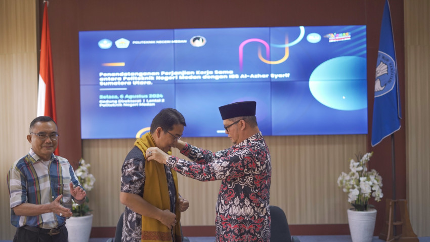 MoU Islamic Boarding School Al-Azhar Asy-Syarif dan Politeknik Negeri Medan: Kemitraan Strategis dalam Transformasi Pendidikan Masa Depan