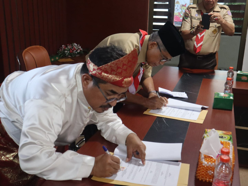 Kwarda Pramuka Sumut Jalin Kerjasama dengan Dinas Pendidikan