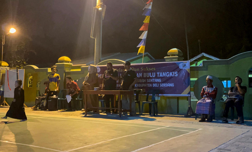 Lapangan Bulu Tangkis Masjid Jami Kubahsentang Diresmikan