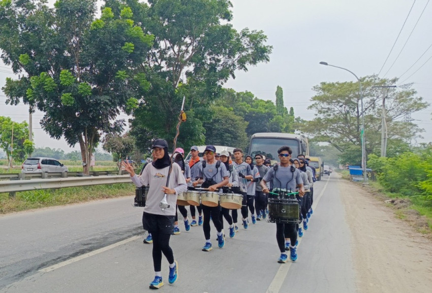 Persiapan Kian Matang, Drum Band Sumut Siap Menggebrak di PON 2024