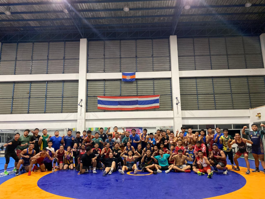 Pegulat Sumut Bertemu Lawan Uji Tanding Berkualitas saat TC di Thailand