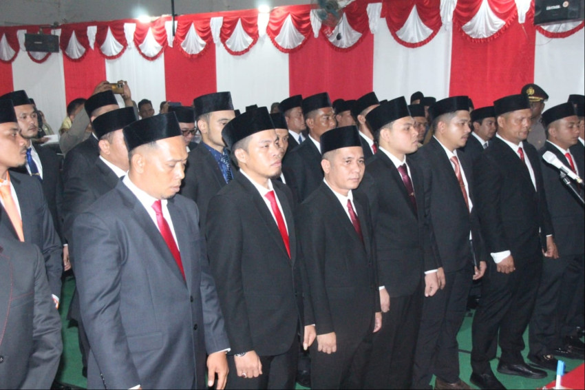 30 Anggota DPRD Palas 2024-2029 Dilantik, Berikut  Namanya