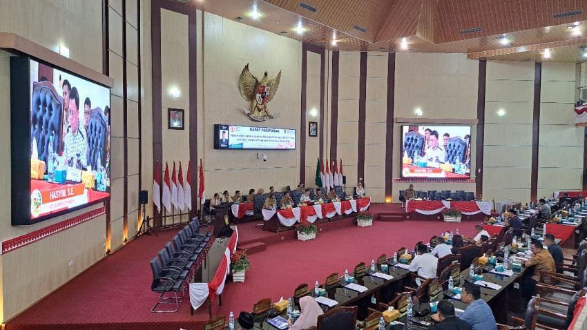 Dalam Rapat Paripurna DPRD Medan, Walikota Minta APBD Dapat Wujudkan Bidang Infrastruktur