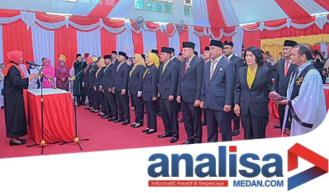 30 Anggota DPRD Kota Padangsidimpuan Dilantik