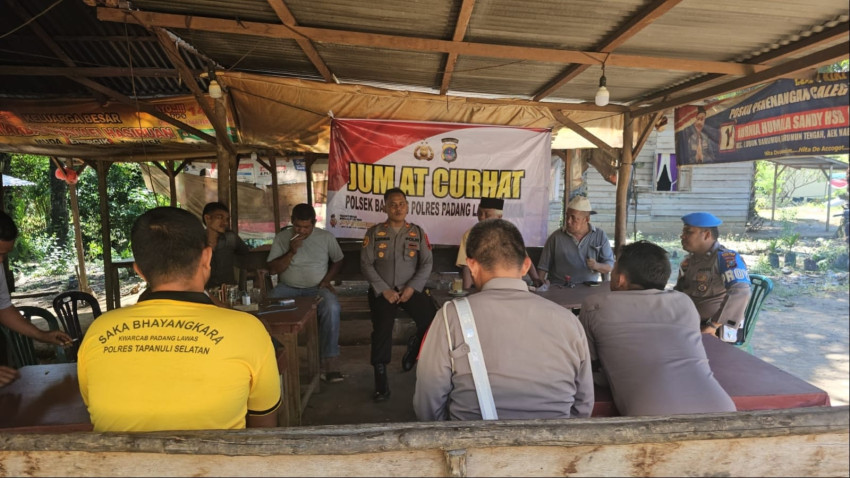 Kapolsek Barumun Tengah Ajak Masyarakat Berperan Aktif Menjaga Kamtibmas Kondusif