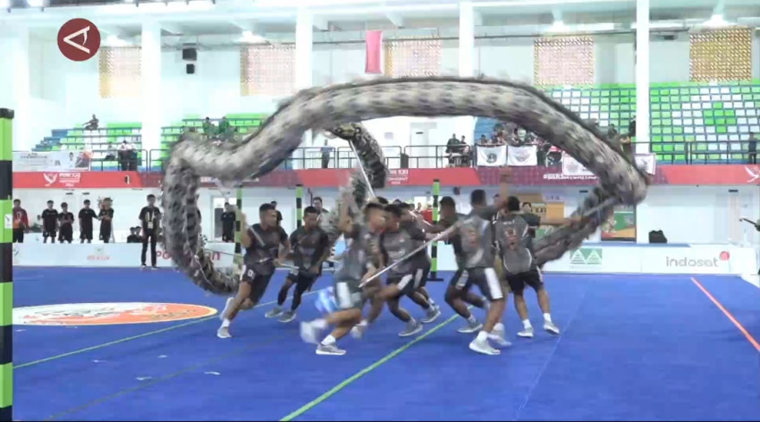 Cepat dan Tanpa Cela, Barongsai Sumut Raih Medali Emas Nomor Naga Kecepatan