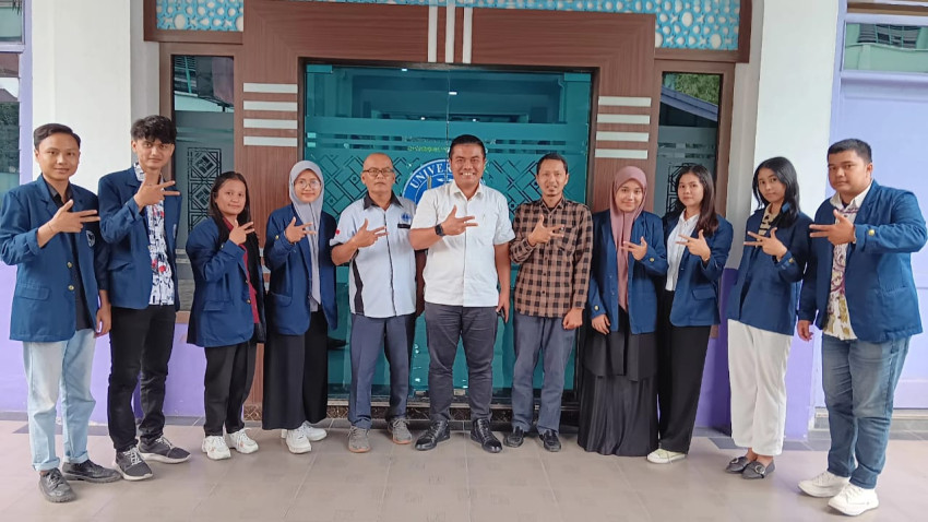Prodi Ilmu Komunikasi FISIP UMA Lepas Mahasiswa Lulus MBKM 2024