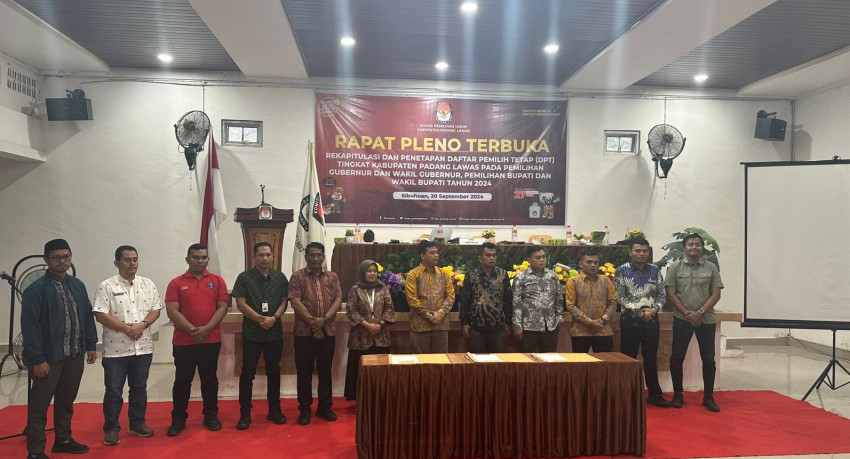 KPU Palas Tetapkan DPT Pilkada 176 499