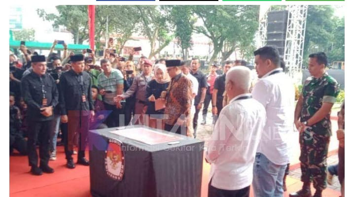 KPU Sumut Gelar Deklarasi Kampanye Damai Bersama Paslon Gubernur dan Wakil Gubernur