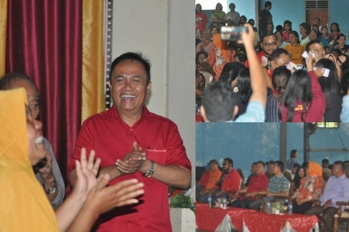 Hapendi-Gempar Temui Ratusan Warga di Wek VI Sidimpuan Bulatkan Dukungan