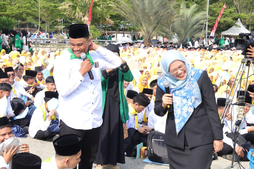 Sambut 5.613 Mahasiswa Baru, Rektor UIN Sumut Ajak Mahasiswa untuk Saling Menyayangi