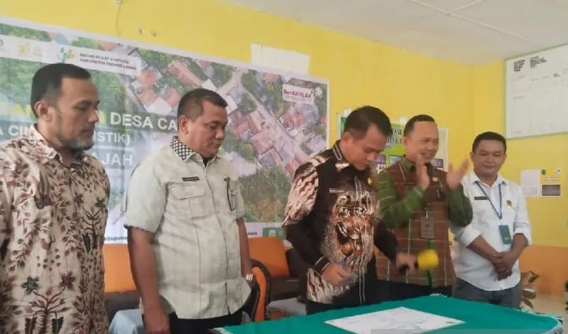 BPS Palas Canangkan Desa Batu Gajah jadi Desa Cantik