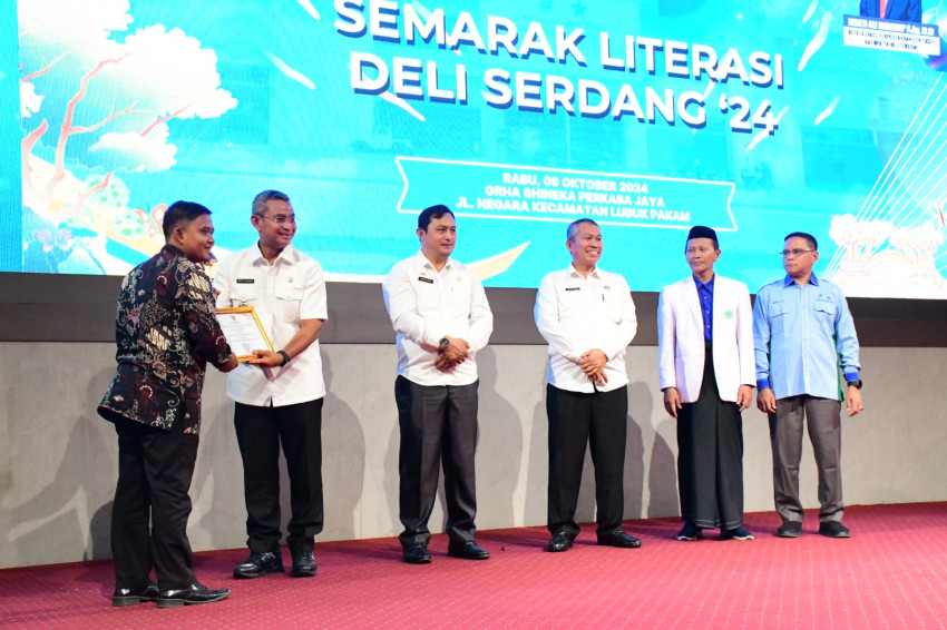 Pj Bupati Deliserdang : Perpustakaan Berperan Sebagai sumber Pengetahuan