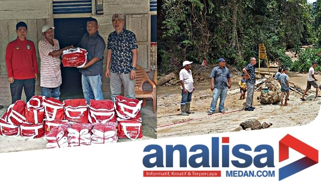 Pemkab Tapsel Santuni Korban Longsor di Angkola Selatan