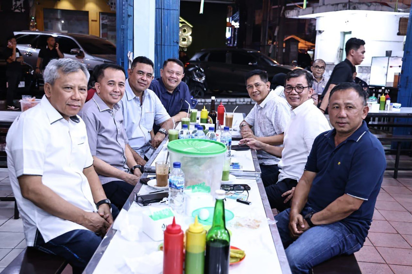 Forkopimda Sumut Ngopi di Multatuli, Siapkan 40 Ribu  Aparat Keamanan Untuk Pilkada 2024