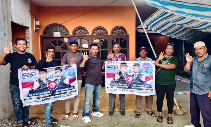 KOMUNIKATIF Deklarasi Dukung Pasangan Yusuf-Bayu di Pilkada Deliserdang