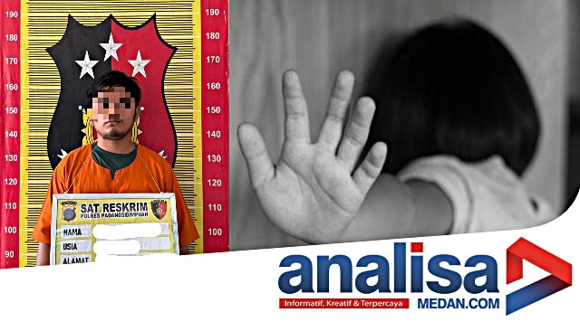 Beri Uang Rp.18 Ribu, Pria di Sidimpuan Ini Tega Lecehkan 2 Anak Dibawah Umur
