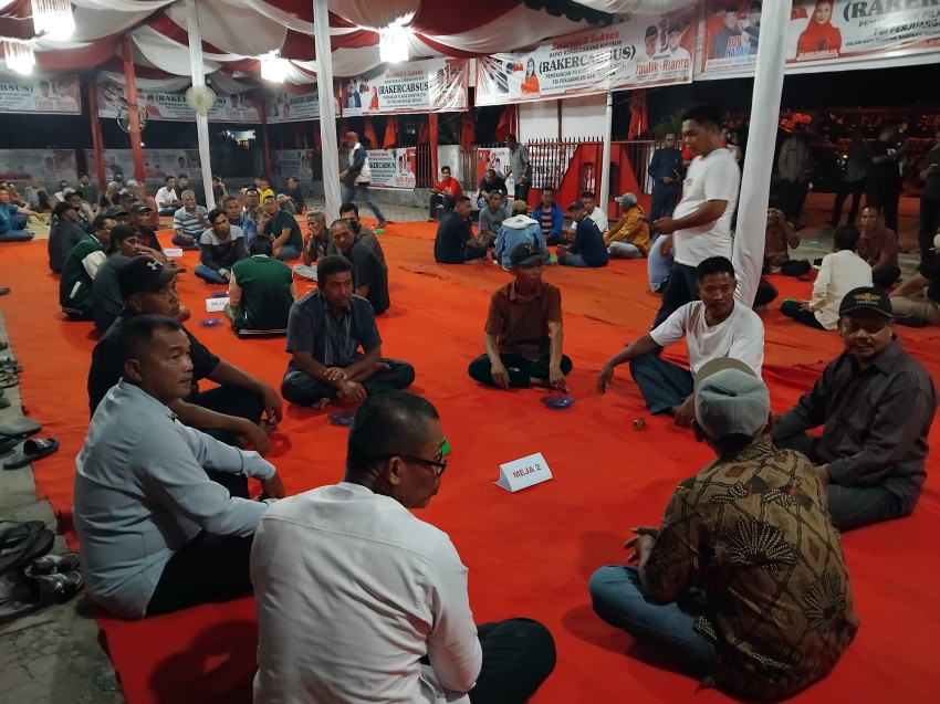 Cawagubsu Hasan Basri Sagala Buka Turnamen Trup Gembira PDIP Asahan