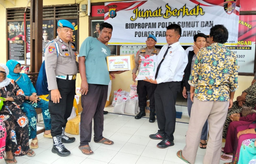 Kapoldasu Baksos ke Warga di Barumun Tengah Palas