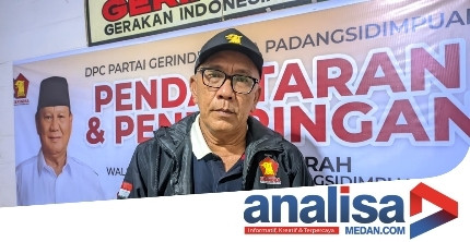 Sejumlah Pengurus Gerindra di Sidimpuan Diberhentikan Pasca Deklarasi ke Cawalkot Lain