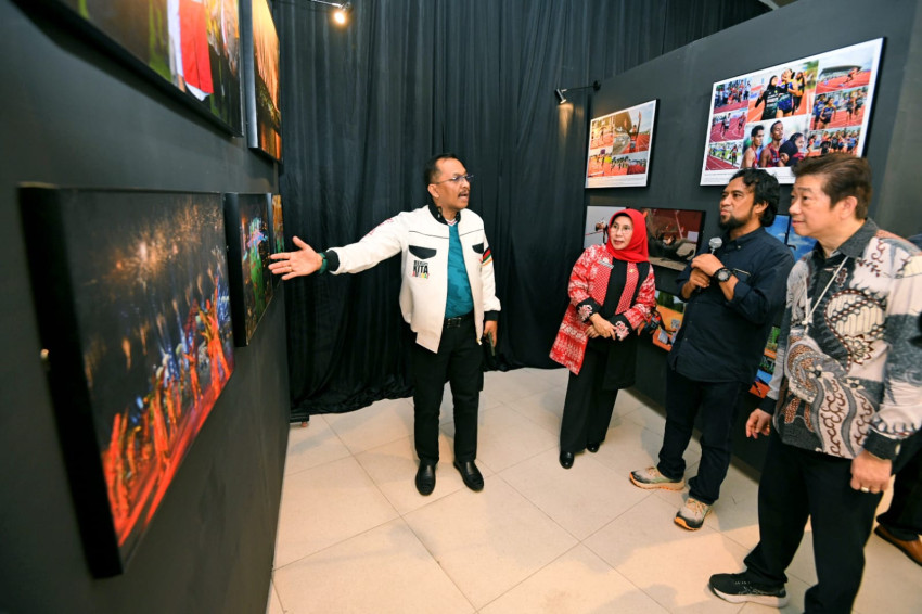 PB PON XXI Wilayah Sumut Gelar Pameran Foto Saujana Arena dan Drama