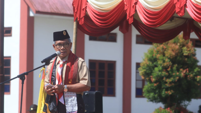 Kwarda Gerakan Pramuka Sumut Gelar Kemah Peduli Stunting di Toba