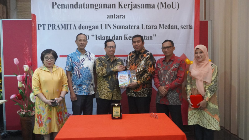 UIN Sumut - Klinik Pramita Jalin Kerjsama Perkuat Pengamalan Tri Dharma Bidang Pelayanan Kesehatan